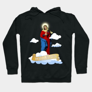 halleloo !  shangela and virgin mary Hoodie